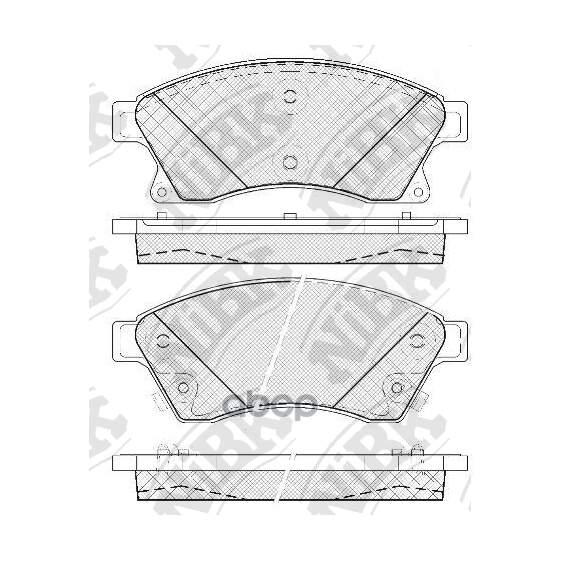 Купить КОЛОДКИ ТОРМОЗНЫЕ ДИСКОВЫЕ CHEVROLET CRUZE 2009 PN0391