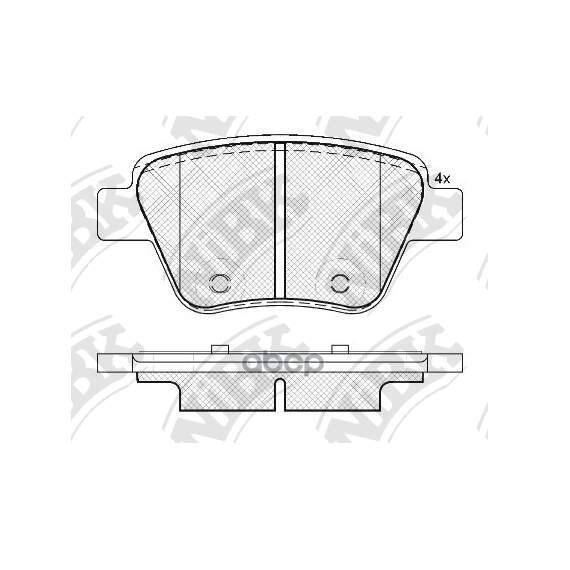Купить КОЛОДКИ ТОРМОЗНЫЕ ДИСКОВЫЕ SKODA OCTAVIA 2004-2013 PN0550