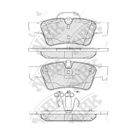 Купить КОЛОДКИ ТОРМОЗНЫЕ MERCEDES-BENZ W164 ML 05/W251 R-CLASS 06 ЗАДНИЕ PN0507