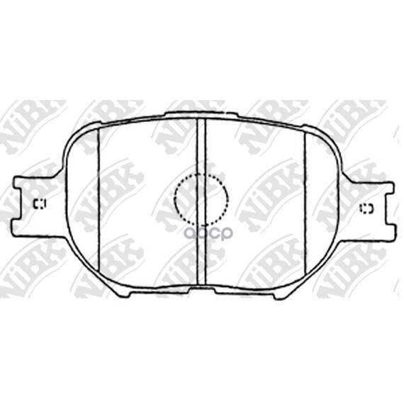 Купить КОЛОДКИ ТОРМОЗНЫЕ TOYOTA CELICA/COROLLA 1.8-2.0D 99- ПЕРЕДНИЕ PN1430