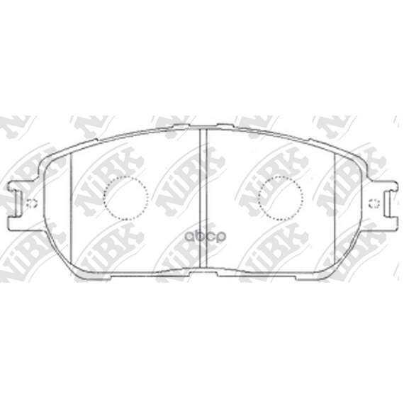 Купить КОЛОДКИ ТОРМОЗНЫЕ ДИСКОВЫЕ TOYOTA CAMRY 2001-2006 PN1480