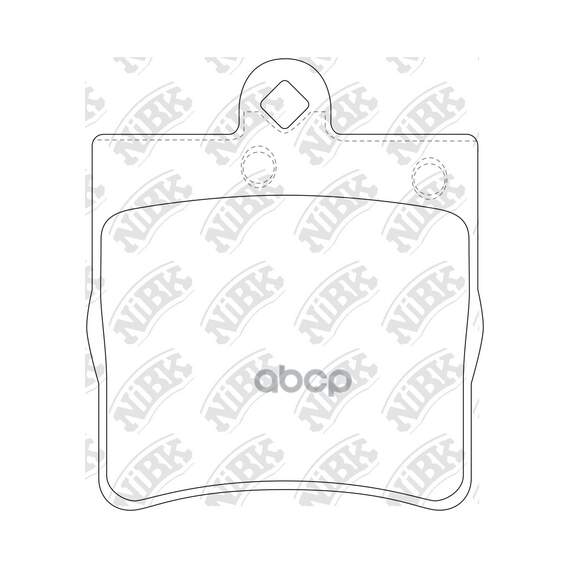 Купить КОЛОДКИ ТОРМОЗНЫЕ ЗАДНИЕ MERCEDES-BENZ W202/W203/W209/W210/R171 PN0310