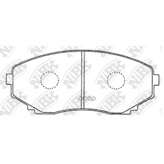 Купить КОЛОДКИ ТОРМОЗНЫЕ ДИСКОВЫЕ MAZDA CX-7 2006 PN5376