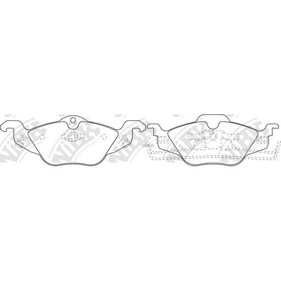 Купить КОЛОДКИ ТОРМОЗНЫЕ ДИСКОВЫЕ OPEL ASTRA G 1.2/1.4/1.6/1.7D PN0189