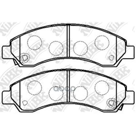 Купить КОЛОДКИ ТОРМОЗНЫЕ ДИСКОВЫЕ GREAT WALL HOVER 06- PN0502