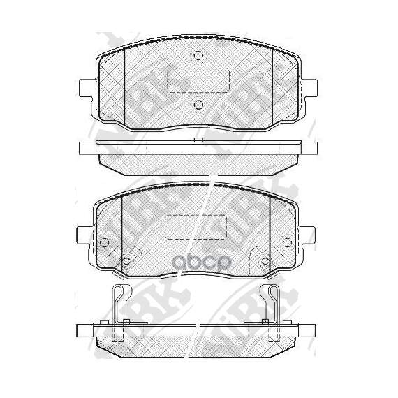 Купить КОЛОДКИ ТОРМОЗНЫЕ HYUNDAI I10 08-/KIA PICANTO 04- ПЕРЕДНИЕ PN0438