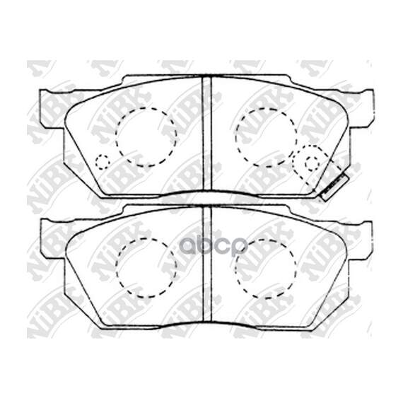 Купить КОЛОДКИ ТОРМОЗНЫЕ ДИСКОВЫЕ HONDA CIVIC 83-05/FIT 01-07 PN8263