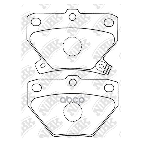 Купить КОЛОДКИ ТОРМОЗНЫЕ ДИСКОВЫЕ TOYOTA COROLLA 2002-2007 PN1454