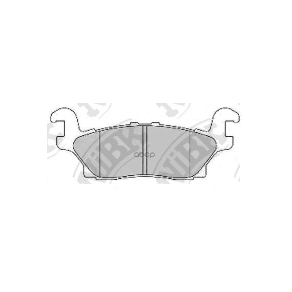 Купить КОЛОДКИ ТОРМОЗНЫЕ ДИСКОВЫЕ HUMMER H3 3.5L 05-, 5.3L 08- PN0499