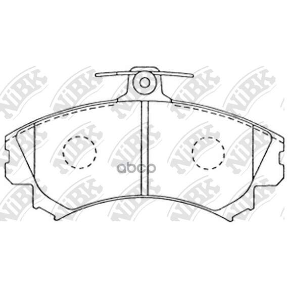 Купить КОЛОДКИ ТОРМОЗНЫЕ ДИСКОВЫЕ MITSUBISHI CARISMA 9805/COLT 08/VOLVO S40 PN3090