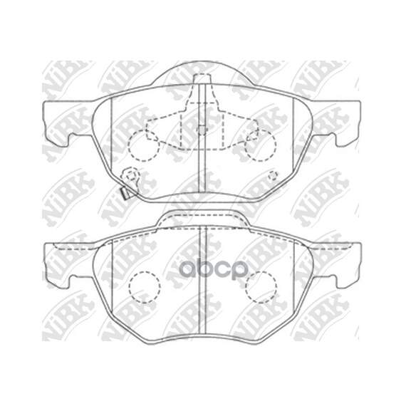 Купить КОЛОДКИ ТОРМОЗНЫЕ HONDA ACCORD 2.0/2.2/2.4 03 ПЕРЕДНИЕ PN8125