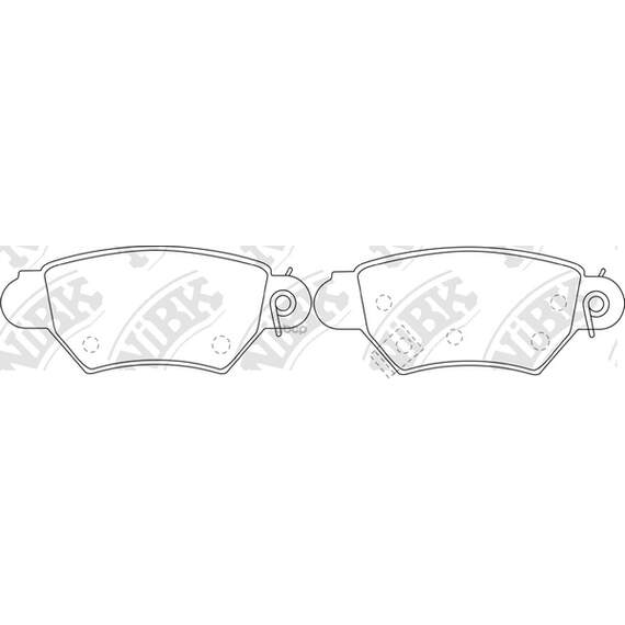 Купить КОЛОДКИ ТОРМОЗНЫЕ ДИСКОВЫЕ OPEL ASTRA G 98/ZAFIRA 0305 PN0162