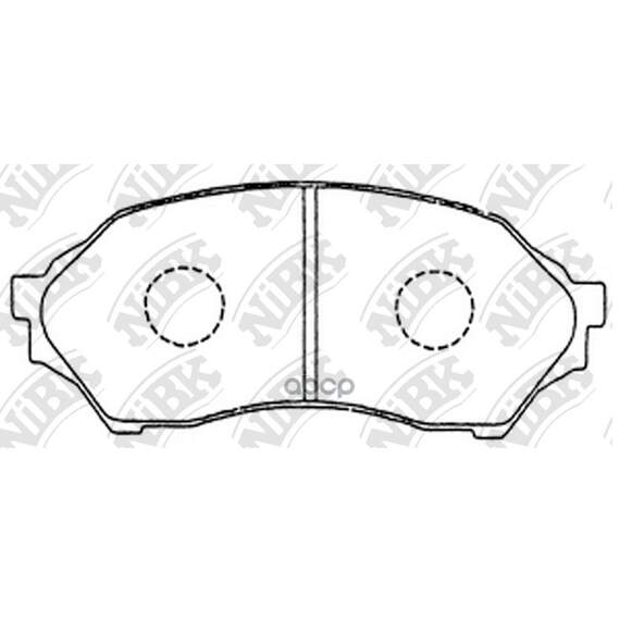 Купить КОЛОДКИ ТОРМОЗНЫЕ ДИСКОВЫЕ MAZDA FAMILIA 1998-2004 PN5425