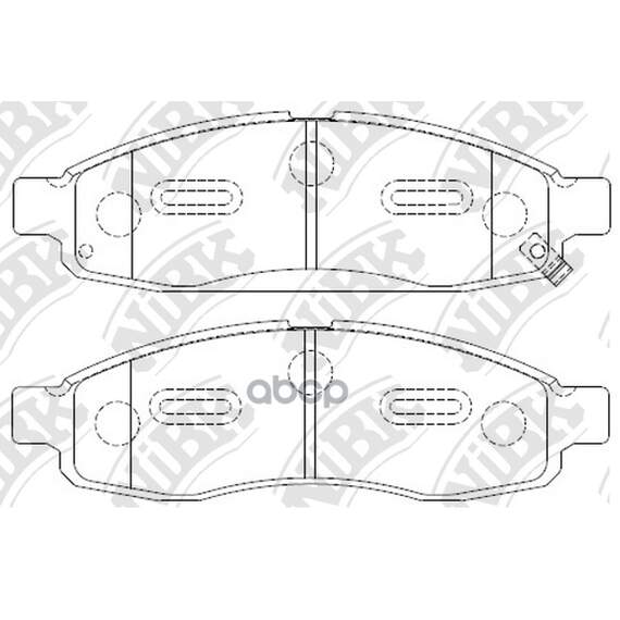 Купить КОЛОДКИ ТОРМОЗНЫЕ ДИСКОВЫЕ NI ARMADA 5.5 2003 - 2006 PN0428