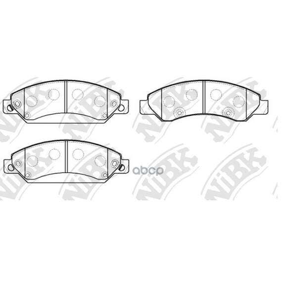 Купить КОЛОДКИ ТОРМОЗНЫЕ ДИСКОВЫЕ CHEVROLET TAHOE 2007-2013 PN0400