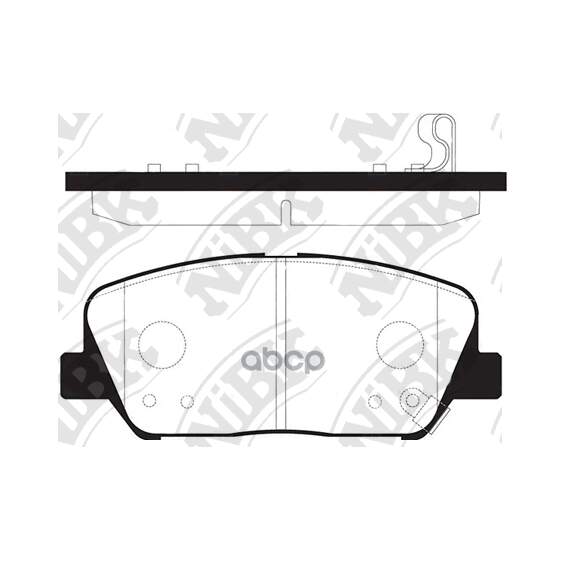 Купить КОЛОДКИ ТОРМОЗНЫЕ ДИСКОВЫЕ HYUNDAI I30/ELANTRA 11-/CEED R16 12- PN11001