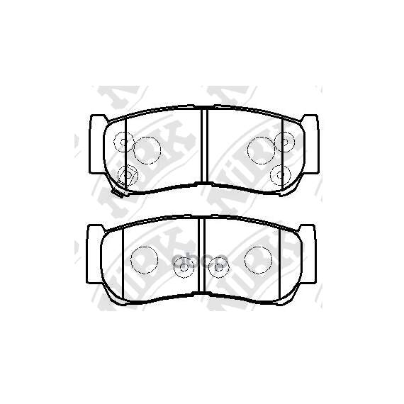 Купить КОЛОДКИ ТОРМОЗНЫЕ ДИСКОВЫЕ HYUNDAI H-1 01-/SANTA FE (CM)/(SM) 05- PN0447