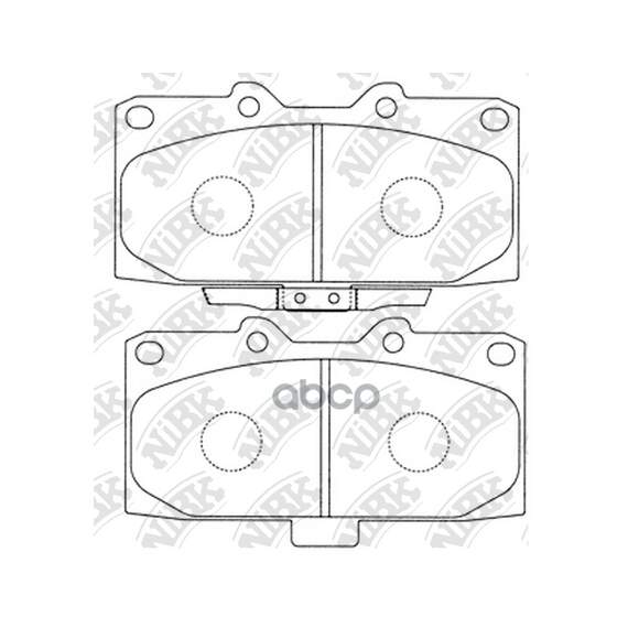 Купить КОЛОДКИ ТОРМОЗНЫЕ ДИСКОВЫЕ SUBARU FORESTER 2.0 98-02/IMPREZA 2.0 94- PN7463