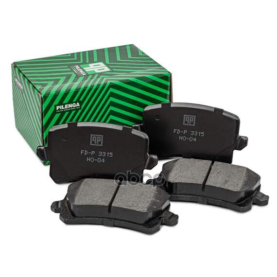 Купить КОЛОДКИ ТОРМОЗНЫЕ ДИСКОВЫЕ ЗАДНИЕ VW GOLF, JETTA , PASSAT FD-P3315