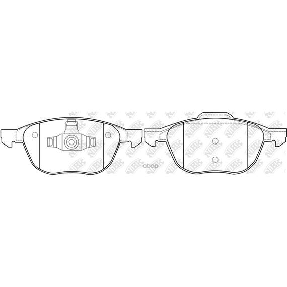 Купить КОЛОДКИ ТОРМОЗНЫЕ ПЕРЕДНИЕ FORD FOCUS II 04-/III 10-/MAZDA 3 03-/VOLVO S40 04- PN0365