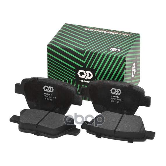 Купить КОЛОДКИ ТОРМОЗНЫЕ ДИСКОВЫЕ ЗАДНИЕ PERFORMANTE VAG JETTA, PASSAT, GOLF VI, OCTAVIA I,II FD-P3418T