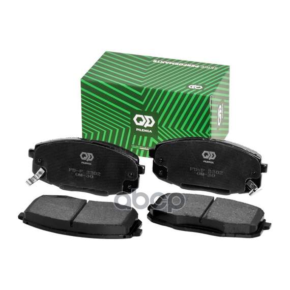 Купить КОЛОДКИ ТОРМОЗНЫЕ ДИСКОВЫЕ ПЕРЕДНИЕ ELANTRA, I30 FD-P3302