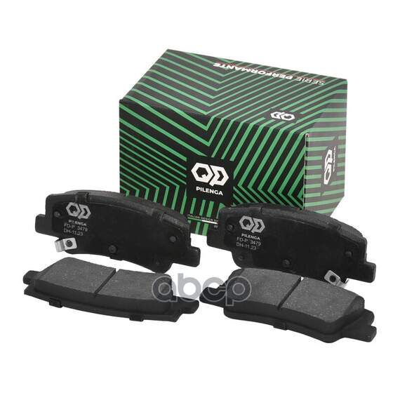 Купить КОЛОДКИ ТОРМОЗНЫЕ ДИСКОВЫЕ ЗАДНИЕ HYUNDAI/KIA SONATA VIII (DN8), OPTIMA K5 V (DL3) FD-P3479