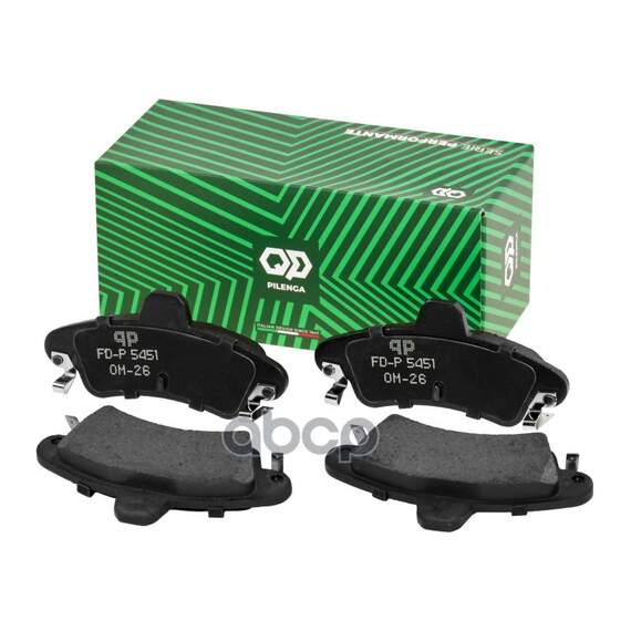 Купить КОЛОДКИ ТОРМОЗНЫЕ ДИСКОВЫЕ ЗАДНИЕ FORD MONDEO II FD-P5451