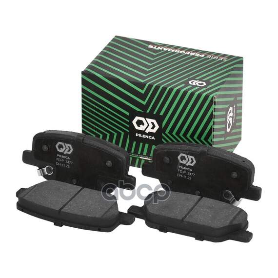Купить КОЛОДКИ ТОРМОЗНЫЕ ДИСКОВЫЕ ЗАДНИЕ HYUNDAI/KIA SANTA FE FD-P3477