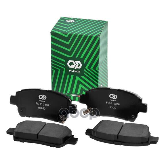 Купить КОЛОДКИ ТОРМОЗНЫЕ ПЕРЕДНИЕ TOYOTA FD-P3388