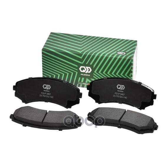 Купить КОЛОДКИ ТОРМОЗНЫЕ ДИСКОВЫЕ ПЕРЕДНИЕ MITSUBISHI PAJERO IV FD-P3457