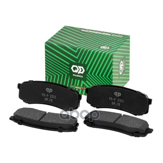Купить КОЛОДКИ ТОРМОЗНЫЕ ДИСКОВЫЕ ЗАДНИЕ LAND CRUISER FD-P3321