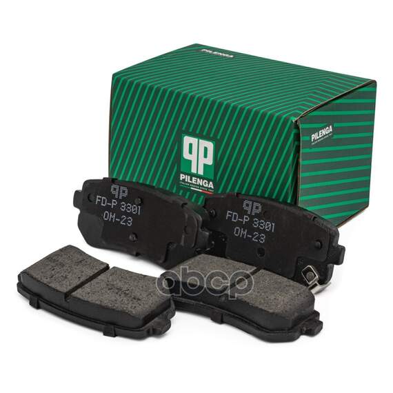 Купить КОЛОДКИ ТОРМОЗНЫЕ ДИСКОВЫЕ ЗАДНИЕ LANCER FD-P3301