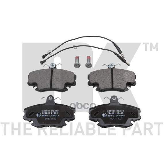 Купить КОЛОДКИ ТОРМОЗНЫЕ ДИСКОВЫЕ ПЕРЕДНИЕ RENAULT LOGAN, SANDERO 229957
