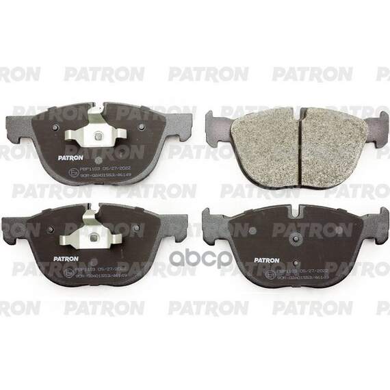 Купить КОЛОДКИ ТОРМОЗНЫЕ ДИСКОВЫЕ ПЕРЕД. BMW: X5 3.0 D/3.0 SI/XDRIVE30D/XDRIVE30I 07-, X6 30D/35D/35I/XDRIVE30D/XDRIVE35D/XDRIVE35I 08- PBP1103