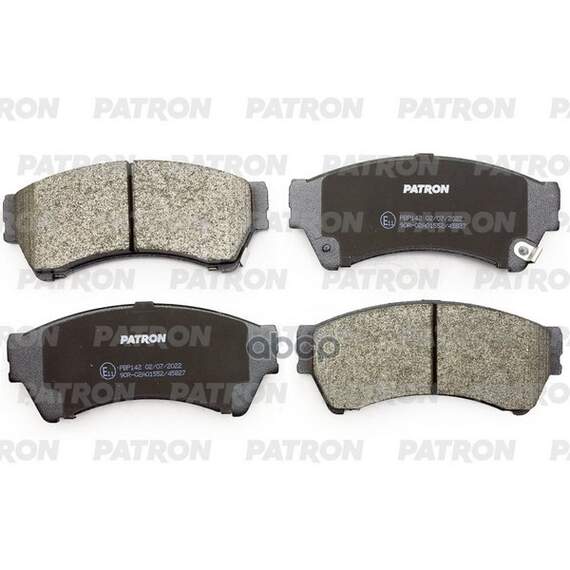 Купить КОЛОДКИ ТОРМОЗНЫЕ ДИСКОВЫЕ ПЕРЕД. MAZDA: 6 2.5 02-07, 6 1.8 MZR/2.0 MZR/2.0 MZR-CD/2.2 D/2.2 MZR-CD/2.5 MZR 07-, 6 HATCHBACK 2.5 02-07, 6 STATION WAGON 2.5 02-07, 6 1.8 MZR/2.0 PBP142