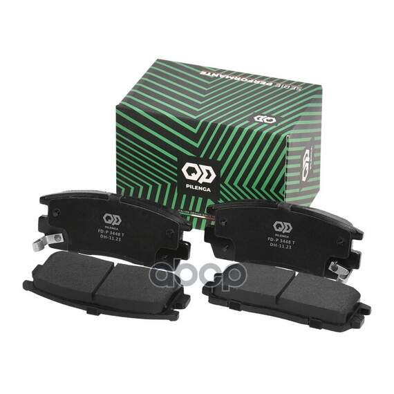 Купить КОЛОДКИ ТОРМОЗНЫЕ ДИСКОВЫЕ ЗАДНИЕ PERFORMANTE GM CAPTIVA, ANTARA FD-P3448T