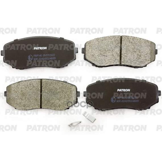 Купить КОЛОДКИ ТОРМОЗНЫЕ ДИСКОВЫЕ ПЕРЕД. MAZDA: CX-7 2.3 MZR DISI TURBO 07- PBP140