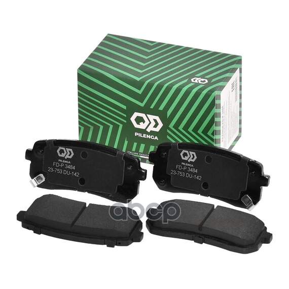 Купить КОЛОДКИ ТОРМОЗНЫЕ ДИСКОВЫЕ ЗАДНИЕ HYUNDAI/KIA SORENTO III, SORENTO III 15- FD-P3484