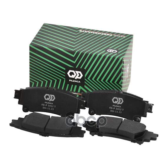 Купить КОЛОДКИ ТОРМОЗНЫЕ ДИСКОВЫЕ ЗАДНИЕ PERFORMANTE TOYOTA RXIII (RX270, RX350) FD-P3412T