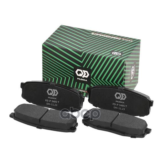 Купить КОЛОДКИ ТОРМОЗНЫЕ ДИСКОВЫЕ ЗАДНИЕ PERFORMANTE TOYOTA LAND CRUISER 200 (07-)/LX 570 (07-) FD-P3495T