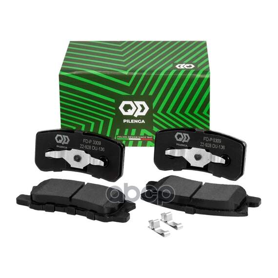 Купить КОЛОДКИ ТОРМОЗНЫЕ ДИСКОВЫЕ ЗАДНИЕ LANCER FD-P3309
