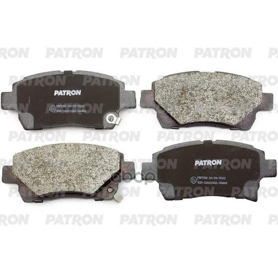 Купить КОЛОДКИ ТОРМОЗНЫЕ ДИСКОВЫЕ TOYOTA: COROLLA 02-, COROLLA VERSO 02-04, COROLLA СЕДАН 02-, COROLLA УНИВЕРСАЛ 02-, PRIUS ХЕЧБЭК 03-