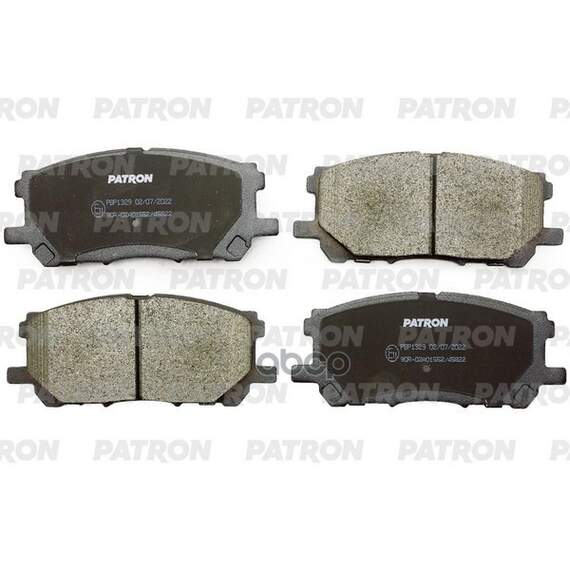 Купить КОЛОДКИ ТОРМОЗНЫЕ ДИСКОВЫЕ ПЕРЕД. LEXUS: RX 03-, TOYOTA: HARRIER 03-, KLUGER 03- PBP1329