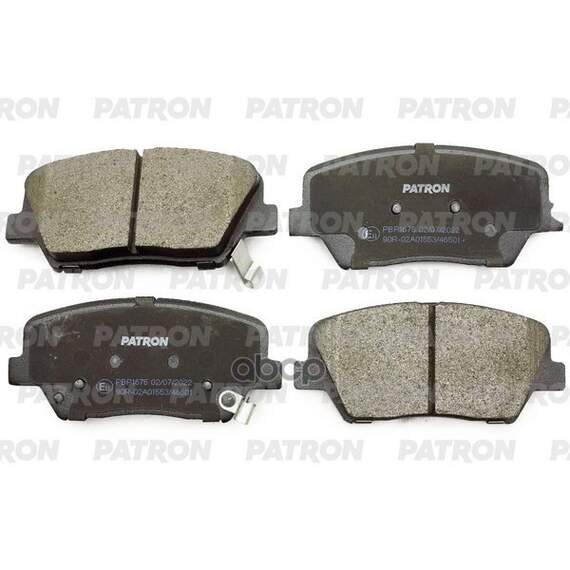 Купить КОЛОДКИ ТОРМОЗНЫЕ ДИСКОВЫЕ ПЕРЕД. HYUNDAI I30 11-, KIA CEED/PRO CEED 12- PBP1675