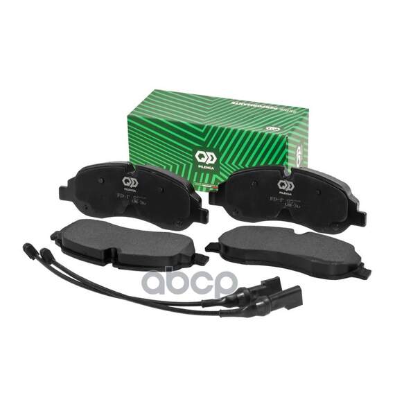 Купить КОЛОДКИ ТОРМОЗНЫЕ ДИСК.ПЕРЕДНИЕ С ДАТЧИКОМ TRANSIT С 2012 FD-P9980