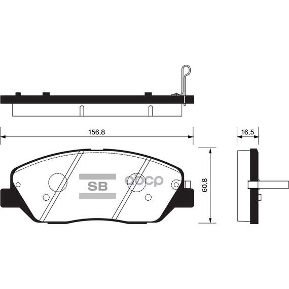 Купить КОЛОДКИ ТОРМОЗНЫЕ HYUNDAI SANTA FE (CM)/(SM) 05-/KIA SORENTO (XM) 09- ПЕРЕДНИЕ SP1246