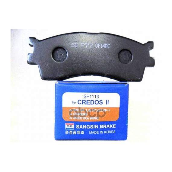 Купить КОЛОДКИ ТОРМОЗНЫЕ KIA CLARUS 96-/RIO/SHUMA 00-/SPECTRA (ИЖ) ПЕРЕДНИЕ SP1113