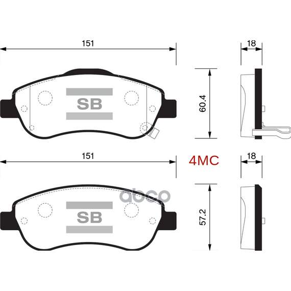 Купить КОЛОДКИ ТОРМОЗНЫЕ HONDA CR-V III 07- ПЕРЕДНИЕ SP1567
