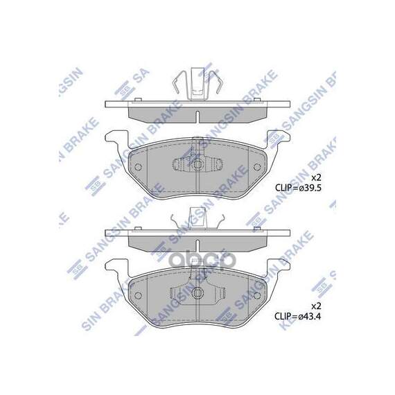 Купить КОЛОДКИ ТОРМОЗНЫЕ ДИСКОВЫЕ FORD MAVERICK 2.0-3.0, MAZDA TRIBUTE 2.3/3.0 04 SP1498